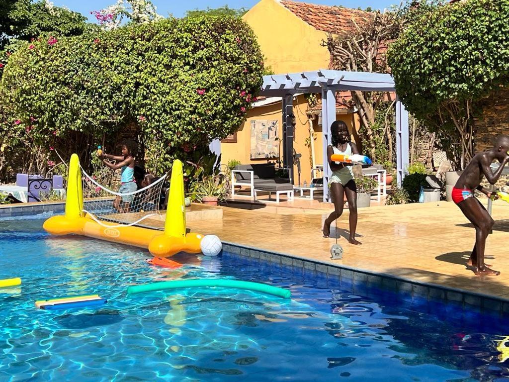 Villa Charles - Ile De Gorée Exterior foto